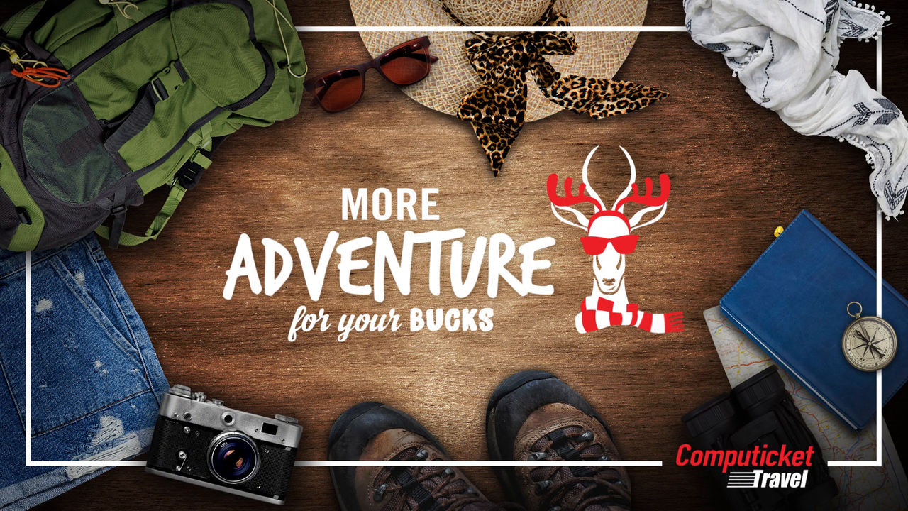 Computicket Travel seasonal web ads