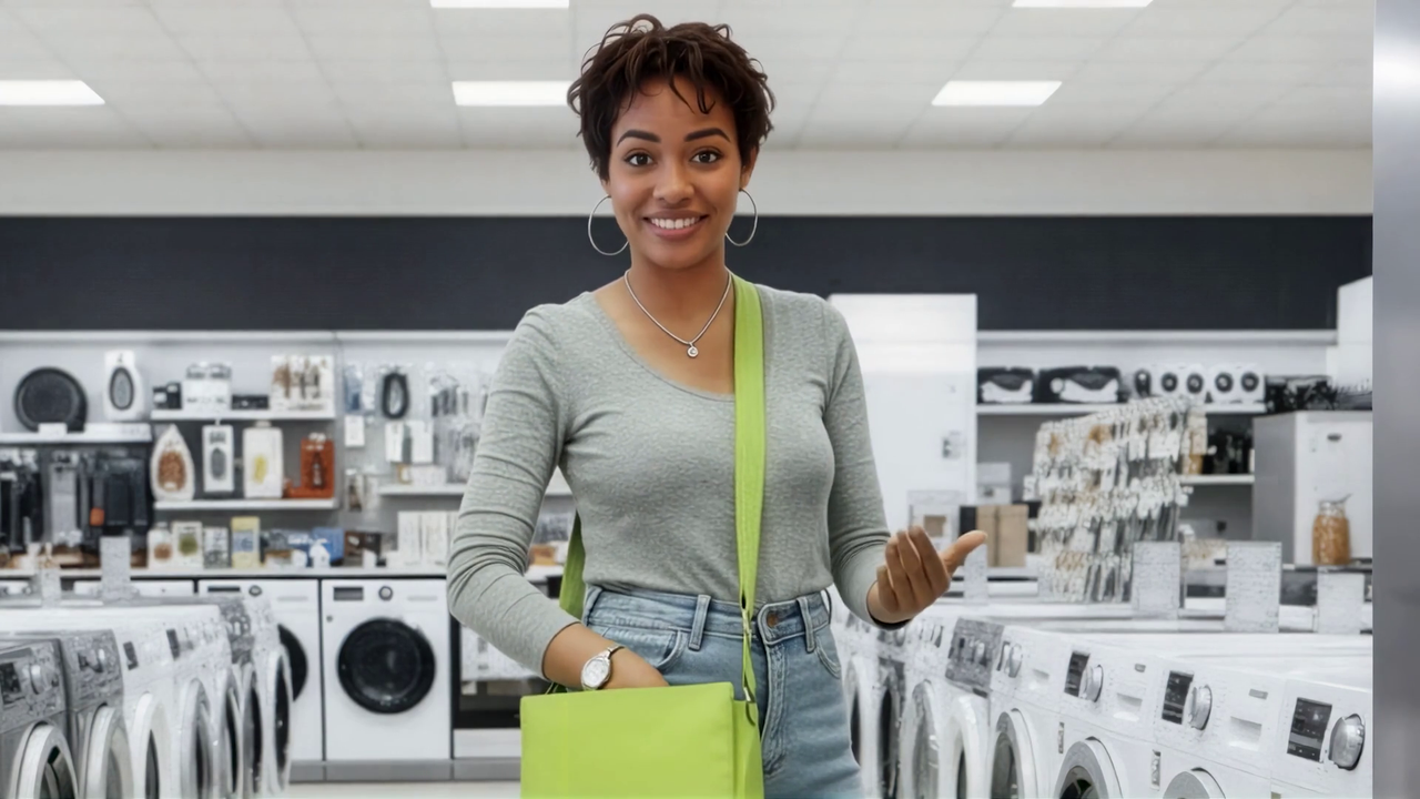 Pay Just Now AI avatar advert