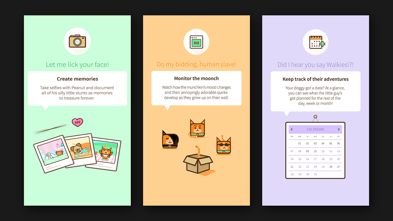 Appy Pet Lottie app animations